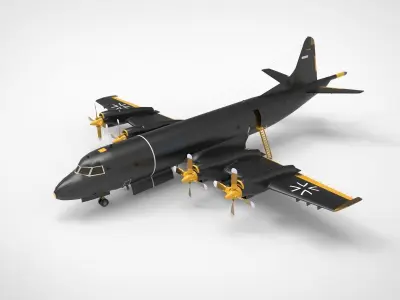 Lockheed P-3 Orion 3D model purchase