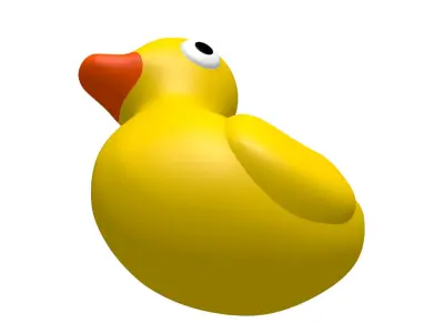 Duck toy Free 3D model