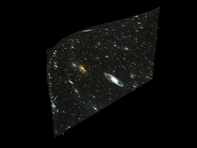 Fornax Cluster 3D model buy