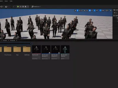 Realistic Adolf Hitler - Historical Figure - Fully Rigged - UE5 Low-poly 3D model