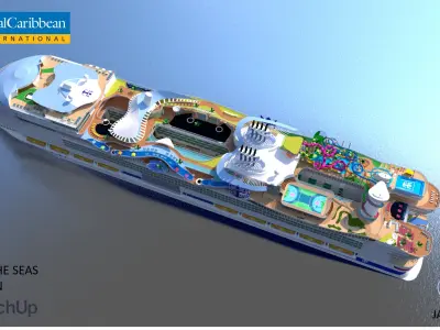 ICON OF THE SEAS 3D model