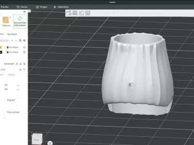 Custom3Dprint Minifigure Accessory - Minifigure Hair S2 - 086 3D print model