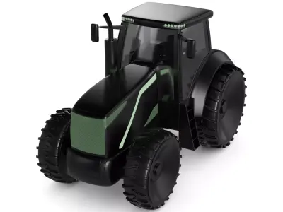 Tractor 3D model 2