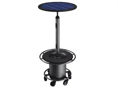 Drone Charger Low-poly 3D model