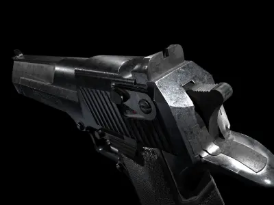 Black Desert Eagle 50 AE 3D model