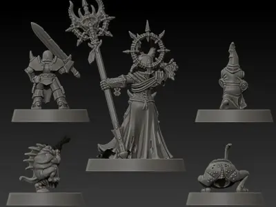  MIBYLLORR DARKFANG  3D print model