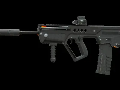 Tar-21 Free low-poly 3D model