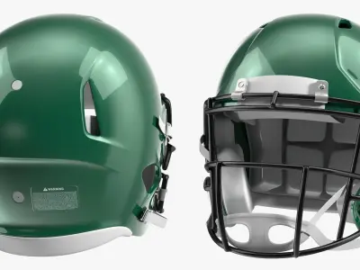 Sport Helmets Collection 3D model