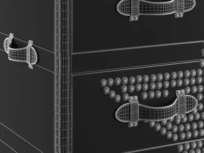 Chest of Drawers Andrew Martin Star 3D model