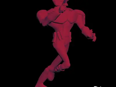 Batman Savage Time NOIR statue 3D print model