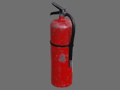 Fire Extinguisher 1B Low-poly 3D model