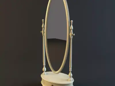 mirror 3D model 4