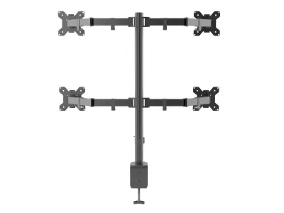 Quad Monitor Desk Mount 3D model