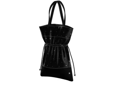 Bucket Pouch Bag 3D model