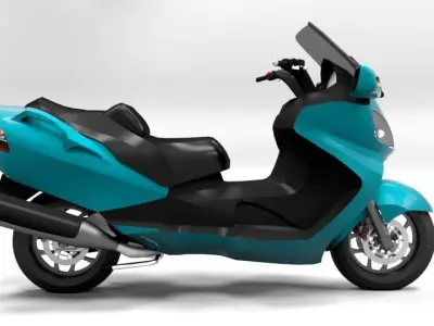 SUZUKI BURGMAN 650 3D model