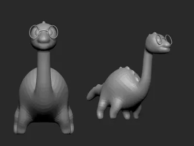 cute dino 3D model