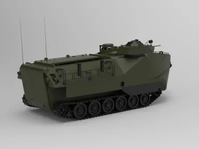 Assault Amphibious Vehicle 3D model