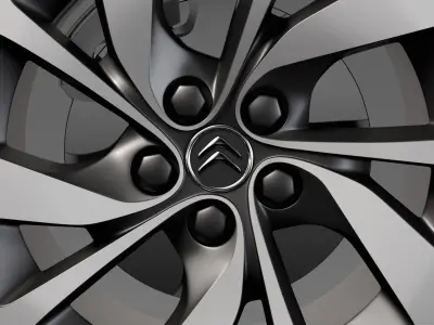 Citroen SpaceTourer 2017 wheel 3D model