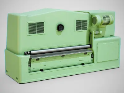 Sanding Machine - Anthon 02 Clean Low-poly 3D model