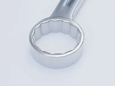 Double Ended Box Wrench Low-poly 3D model