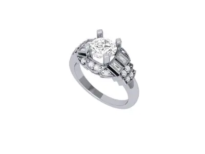 Wedding Ring  3D print model 429
