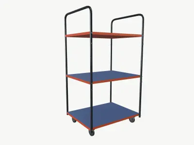 Industrial Service Cart 3D model