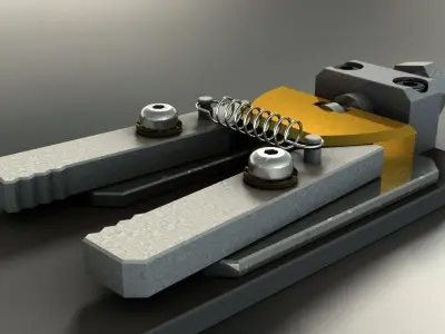 Differential Clamp 3D model