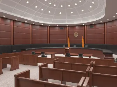  Courtroom Interior 