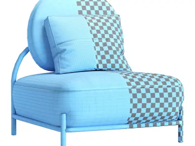 Armchair Pawai 3D model