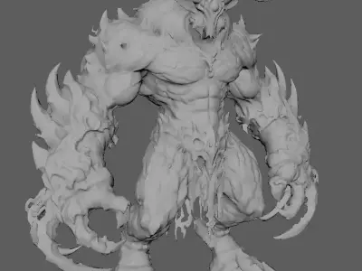Monster Creature 3D model