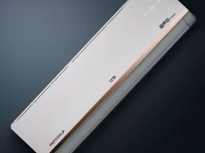 Modern Split Air Conditioner 3D model