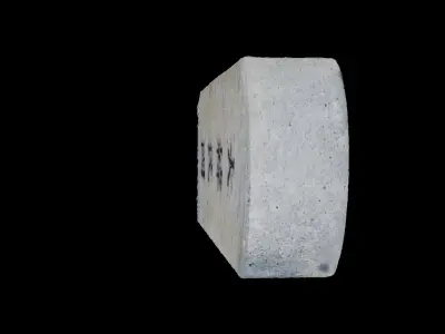 Korean Traditional Tomb Stone 3D model purchase