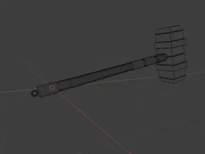 hammer 3D model 36