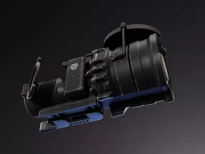 PVS27 Magnum Universal Night Sight Low-poly 3D model
