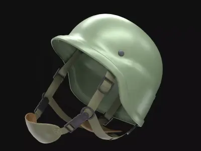 3D Model Military Helmet - Tactical Combat Gear 3D model