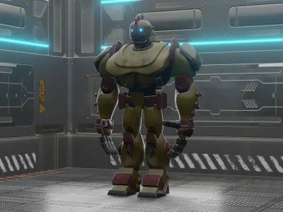 robot 3D model 71