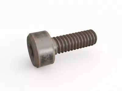 Screw 158 3D model