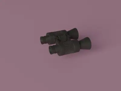 Binoculars 3D model shop