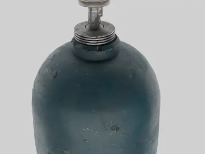 Gas cylinder 3D model buy