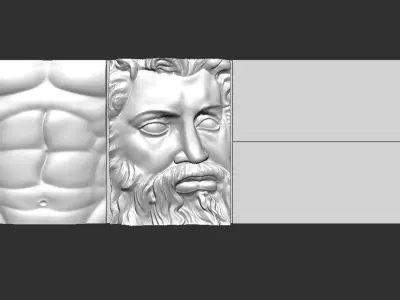 zeus sideboard 3D model