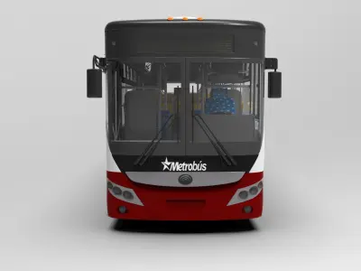 Yutong ZK6118HGA 3D model