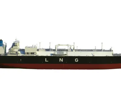 LNG Tanker 3D model