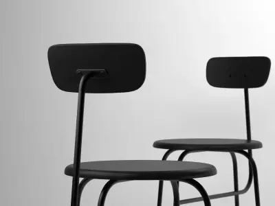 Afteroom Barstool 3D model