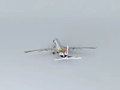 Airbus A330-300 Air China  Free 3D model