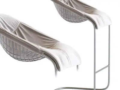 Cortina Barstool 3D model