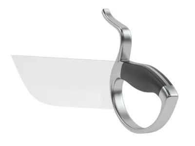 Butterfly Sword 03  3D model