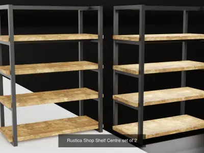Rustica Industrial Collection 3D Model Pack