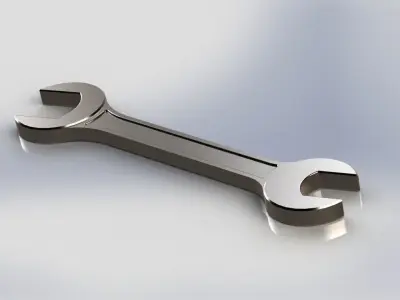 Wrench 3D model 2
