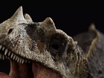 Ceratosaurus - Rigged Dinosaur -Studio Master Collection 3D model