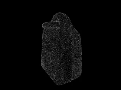 Anydrafts Rusty metal weight 01 Low-poly 3D model